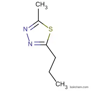 Molecular Structure of 38391-23-0 (1,3,4-Thiadiazole,  2-methyl-5-propyl-)