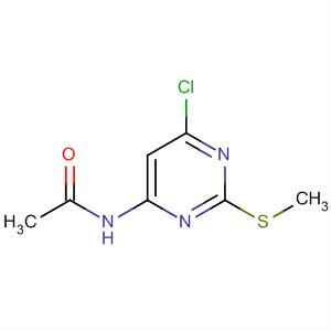 N-(6-chloro-2-methylsulfanylpyrimidin-4-yl)acetamide