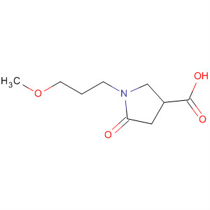 1-(3-METHOXYPROPYL)-5-OXO-3-PYRROLIDINECARBOXYLIC ACID