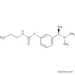 Molecular Structure of 415973-05-6 ((S)-1-(3-((ethyl(methyl)carbamoyl)oxy)phenyl)-N,N-dimethylethanamine)