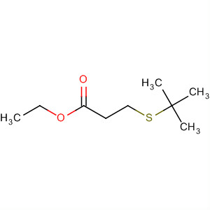 Propanoicacid,3-[(1,1-dimethylethyl)thio]-,ethylester