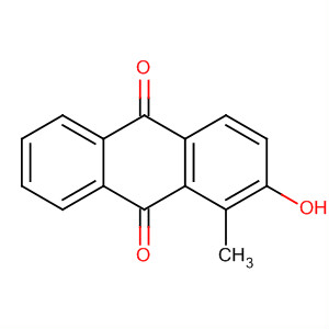 9,10-Anthracenedione, 2-hydroxy-1-methyl-