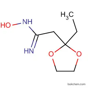 1,3-Dioxolane-2-ethanimidamide, 2-ethyl-N-hydroxy-