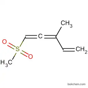 Molecular Structure of 798541-89-6 (1,2,4-Pentatriene, 3-methyl-1-(methylsulfonyl)-)