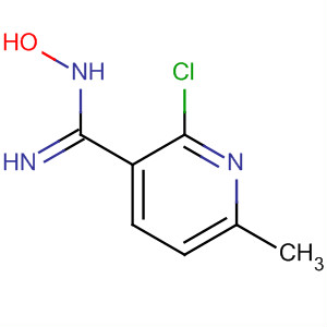 2-CHLORO-N-HYDROXY-6-METHYL-NICOTINAMIDINE