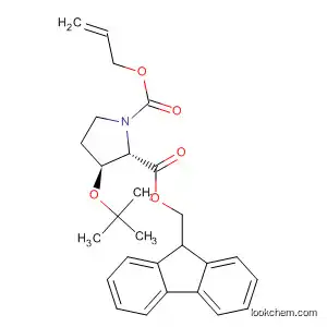 1,2-Pyrrolidinedicarboxylic acid, 3-(1,1-dimethylethoxy)-,
1-(9H-fluoren-9-ylmethyl) 2-(2-propenyl) ester, (2S,3S)-
