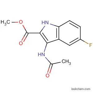 3-ACETYLAMINO-5-FLUORO-1H-INDOLE-2-카르복실산 메틸 에스테르