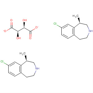 (R)-8-chloro-1-methyl-2,3,4,5-tetrahydro-1H-benzo[d]azepine(2R,3R)-2,3-dihydroxysuccinate