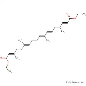 Molecular Structure of 847797-92-6 (2,4,6,8,10,12,14,16-Octadecaoctaenedioic acid,
3,6,11,15-tetramethyl-, diethyl ester, (2E,4E,6E,8E,10E,12E,14E,16E)-)