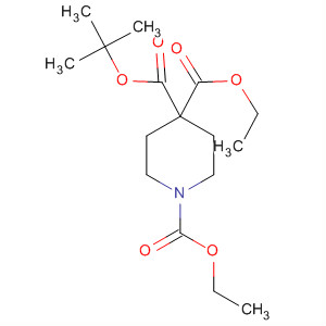 1,4,4-Piperidinetricarboxylic acid, 1-(1,1-diMethylethyl) 4,4-diethyl ester