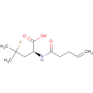 Leucine, 4-fluoro-N-(1-oxo-4-pentenyl)-