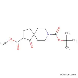 Molecular Structure of 849203-09-4 (8-Azaspiro[4.5]decane-2,8-dicarboxylic acid, 1-oxo-, 8-(1,1-dimethylethyl) 2-methyl ester)