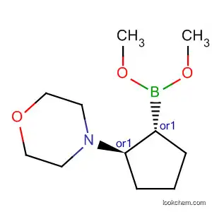 Boronic acid, [(1R,2R)-2-(4-morpholinyl)cyclopentyl]-, dimethyl ester,
rel-