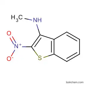Molecular Structure of 132715-18-5 (Benzo[b]thiophen-3-amine, N-methyl-2-nitro-)