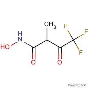 Molecular Structure of 145433-08-5 (Butanamide, 4,4,4-trifluoro-N-hydroxy-2-methyl-3-oxo-)