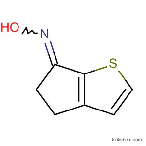 6H-Cyclopenta[b]thiophen-6-one, 4,5-dihydro-, oxime