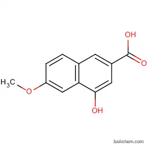 4-hydroxy-6-methoxynaphthalene-2-carboxylic acid