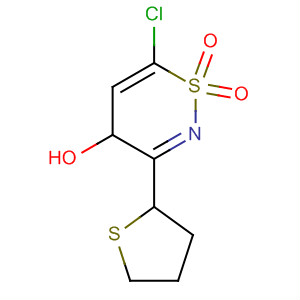 6-Chloro-3,4-dihydro-2H-thieno[3,2-e][1,2]thiazin-4-ol 1,1-dioxide