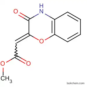 Acetic acid, (3,4-dihydro-3-oxo-2H-1,4-benzoxazin-2-ylidene)-, methyl
ester
