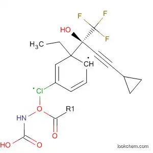 Molecular Structure of 211563-41-6 (Efavirenz AMino Alcohol Ethyl CarbaMate)