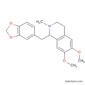 Isoquinoline,
1-(1,3-benzodioxol-5-ylmethyl)-1,2,3,4-tetrahydro-6,7-dimethoxy-2-meth
yl-