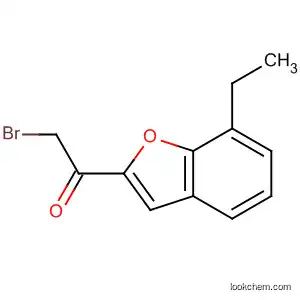 Molecular Structure of 593266-85-4 (2-Bromoacetyl-7-ethylbenzofuran)