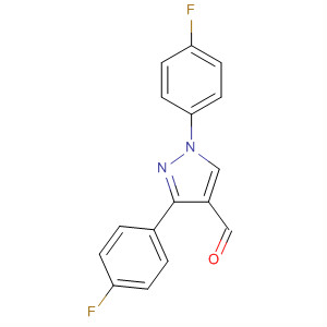 1,3-BIS(4-FLUOROPHENYL)-1H-PYRAZOLE-4-CARBALDEHYDE