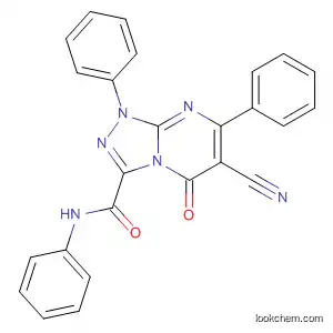 6-cyano-5-oxo-N,1,7-triphenyl-1,5-dihydro[1,2,4]triazolo[4,3-a]pyrimidine-3-carboxamide