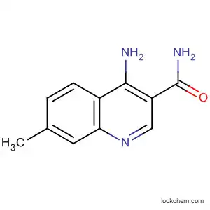 Molecular Structure of 68313-35-9 (3-Quinolinecarboxamide, 4-amino-7-methyl-)