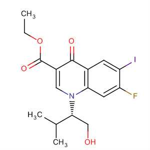 (S)-ethyl7-fluoro-1-(1-hydroxy-3-Methylbutan-2-yl)-6-iodo-4-oxo-1,4-dihydroquinoline-3-carboxylate