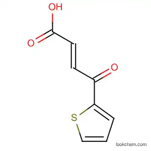 Molecular Structure of 71150-02-2 (2-Butenoic acid, 4-oxo-4-(2-thienyl)-, (2E)-)