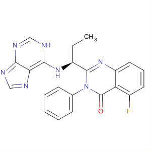 CAL-101(Idelalisib,GS-1101);(S)-2-(1-(9H-purin-6-ylamino)propyl)-5-fluoro-3-phenylquinazolin-4(3H)-one