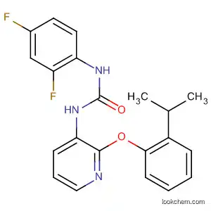 Urea,
N-(2,4-difluorophenyl)-N'-[2-[2-(1-methylethyl)phenoxy]-3-pyridinyl]-