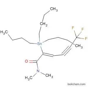 2-Hexen-4-ynamide, 6,6,6-trifluoro-N,N-dimethyl-2-(tributylstannyl)-,
(2Z)-