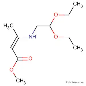 2-Butenoic acid, 3-[(2,2-diethoxyethyl)amino]-, methyl ester, (2Z)-