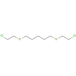 Pentane, 1,5-bis[(2-chloroethyl)thio]-