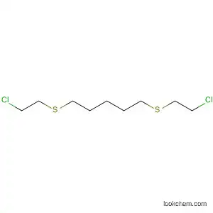 Molecular Structure of 142868-94-8 (1,5-BIS(2-CHLOROETHYLTHIO)-N-PENTANE)
