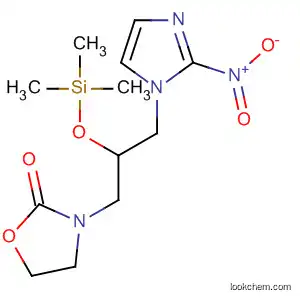 2-Oxazolidinone,
3-[3-(2-nitro-1H-imidazol-1-yl)-2-[(trimethylsilyl)oxy]propyl]-, (S)-