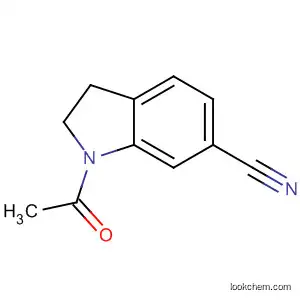 1H-Indole-6-carbonitrile, 1-acetyl-2,3-dihydro-