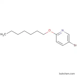 Molecular Structure of 194481-43-1 (Pyridine, 5-bromo-2-(heptyloxy)-)