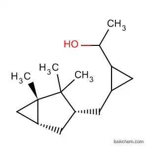 Molecular Structure of 198405-00-4 (Cyclopropanemethanol,
1-methyl-2-[[(1S,3R,5R)-1,2,2-trimethylbicyclo[3.1.0]hex-3-yl]methyl]-)