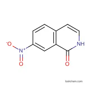 Molecular Structure of 20141-83-7 (7-Nitroisoquinolin-1(2H)-one)