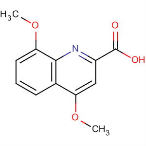 2-Quinolinecarboxylic acid, 4,8-dimethoxy-