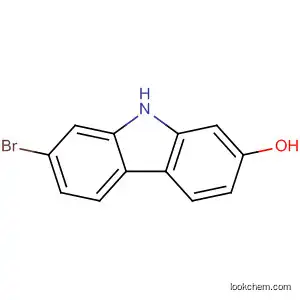 Molecular Structure of 344780-54-7 (9H-Carbazol-2-ol, 7-bromo-)