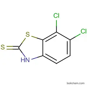 Molecular Structure of 908355-87-3 (2(3H)-Benzothiazolethione, 6,7-dichloro-)