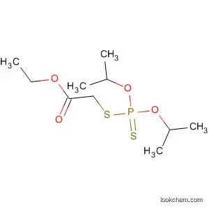 Molecular Structure of 919-46-0 (Acetic acid, [[bis(1-methylethoxy)phosphinothioyl]thio]-, ethyl ester)