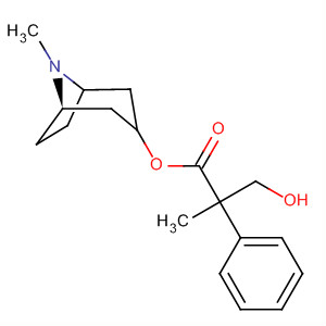 Benzeneacetic acid, a-(hydroxymethyl)-a-methyl-, 8-methyl-8-azabicyclo[3.2.1]oct-3-yl ester, endo-