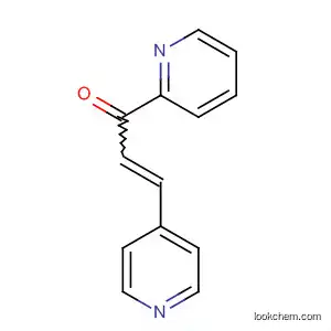 Molecular Structure of 13309-09-6 (2-Propen-1-one, 1-(2-pyridinyl)-3-(4-pyridinyl)-)