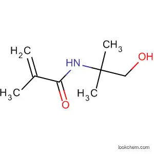 Molecular Structure of 16173-48-1 (2-Propenamide, N-(2-hydroxy-1,1-dimethylethyl)-2-methyl-)