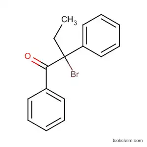 Molecular Structure of 38384-55-3 (1-Butanone, 2-bromo-1,2-diphenyl-)